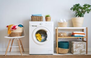 wash and dry clothes efficiently