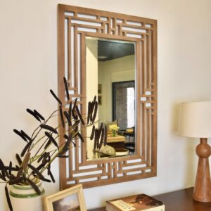 custom wood mirror frame