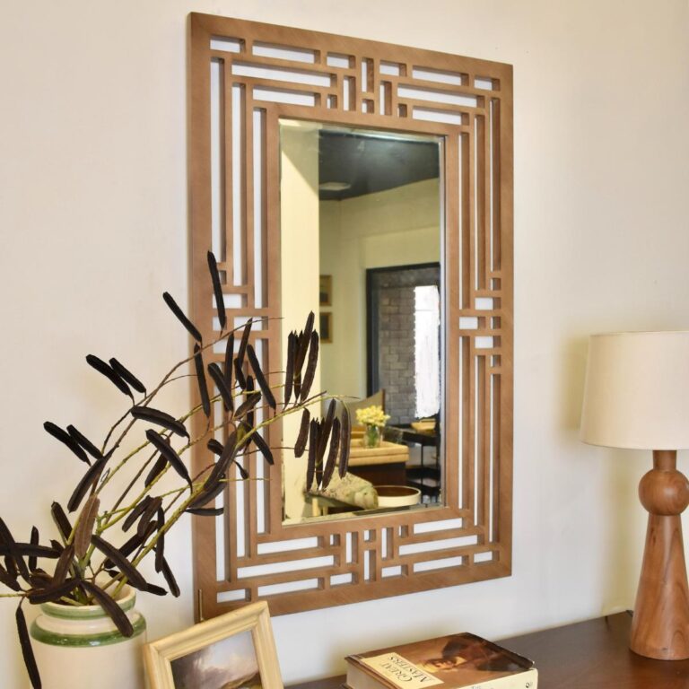 custom wood mirror frame